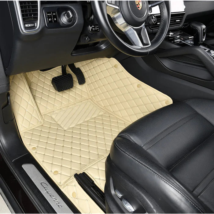 Carviti Luxus Premium Custom Diamond Car Floor Mats Set