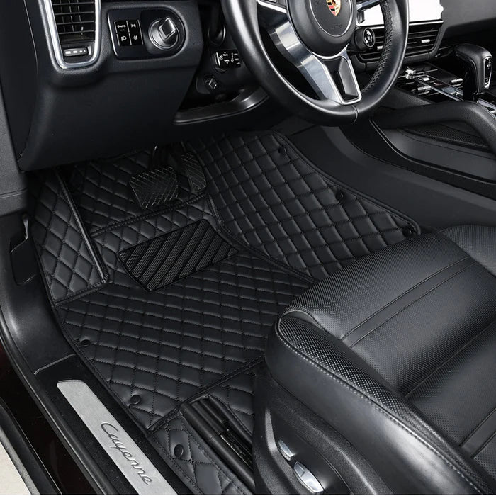 Carviti Luxus Premium Custom Diamond Car Floor Mats Set