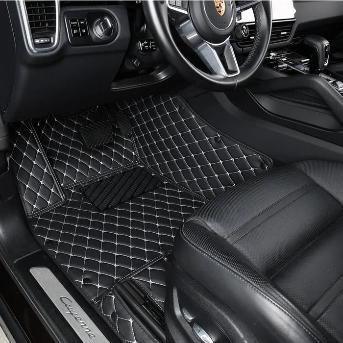 Carviti Luxus Premium Custom Diamond Car Floor Mats Set