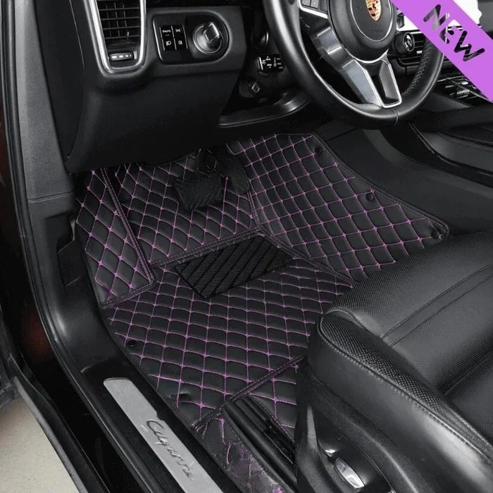 Carviti Luxus Premium Custom Diamond Car Floor Mats Set