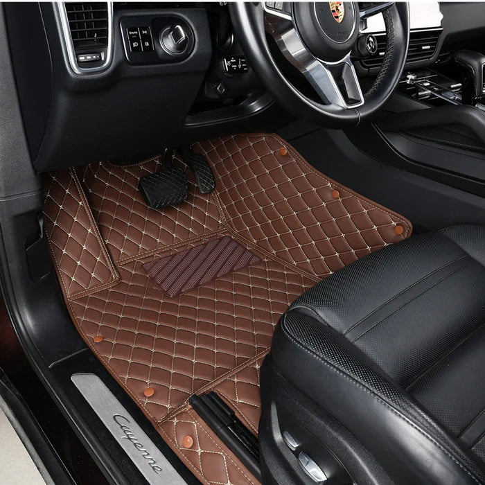Carviti Luxus Premium Custom Diamond Car Floor Mats Set