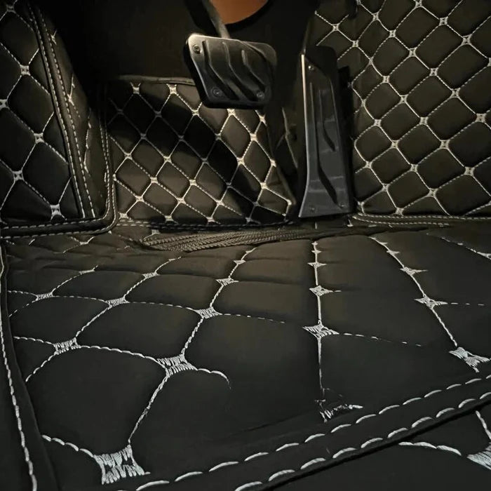 Carviti Luxus Premium Custom Diamond Car Floor Mats Set