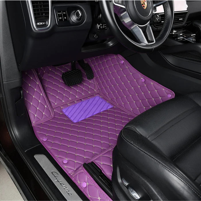 Carviti Luxus Premium Custom Diamond Car Floor Mats Set