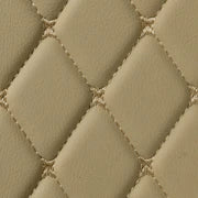 Cream + Beige Stitching